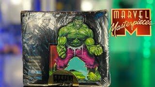 Unboxing A SEALED Marvel Masterpieces 1992 Cards BOX