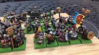 Classic Warhammer Fantasy Dwarf army