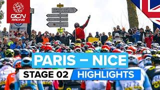 Paris-Nice 2020 Stage 2 HIGHLIGHTS | Chevreuse - Chalette-Sur-Loing