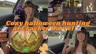 Cozy Day Halloween Hunting at Cracker Barrel! Summerween, Cozy Day In My Life, Autumn Vlog, Cozy Day