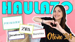 SUPER HAUL Otoño'24! PRIMARK, ZARA, STRADI y más! ME LO PRUEBO TODO! | Carla Wonderland