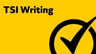 TSI Writing Practice - Study Guide