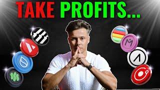 Crypto Take Profit Strategy - I Am Selling My Large Caps