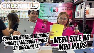 LEGIT SELLER NG MGA IPADS, IPHONES, MACBOOKS DITO SA GREENHILLS! SUPER BABA NG MGA PRICES