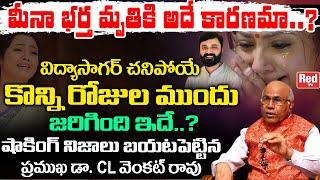 Doctor CL Venkat Rao Reveals Shocking FACTS On Actress Meena Husband Incident | Meena News | RED TV