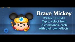 Disney Tsum Tsum Brave Mickey SL6 Gameplay