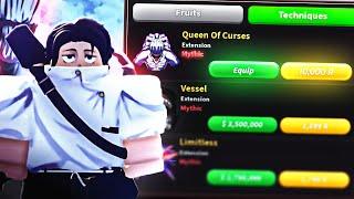 Spending 10,000 Robux To Get 0.1% Queen Of Curses YUTA In Jujutsu Piece...