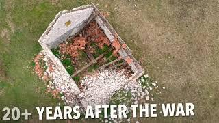 Saabvoyage 2019: a small village - destroyed during the last Balkans war 1992-95