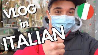 Learn Italian with Vlogs - Cooking, Laundry and Grocery shopping in Italy (sub)