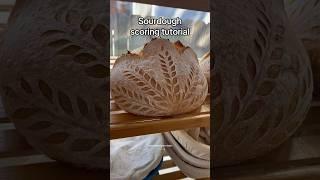 Sourdough batard scoring idea #sourdoughscoring #sourdoughbread #sourdoughlove