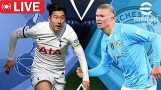 Live  Manchester City vs Tottenham Hotspur - English Premier League ||  eFootball™