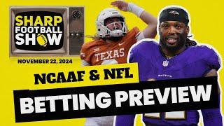 NFL & College Football Bets | Warren Sharp, Pamela Maldonado & Ryan McCrystal | Sharp Football Show