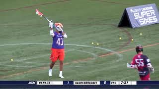 Canada vs. Haudenosaunee (Men) | 2021 World Lacrosse Super Sixes | Day 1 | Full Game