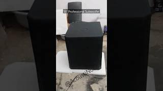 18" Professional PA Subwoofer Box only | JBL Eminence SB Ahuja