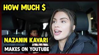 This Is How much money Nazanin Kavari makes on YouTube 2024.