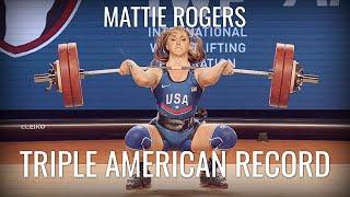 Mattie Rogers - Triple American Record at 2021 National Championships