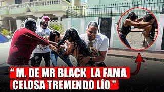 MUJ3R DE MR BLACK LA FAMA PEL3A A LA TR0MPA CON OTRA