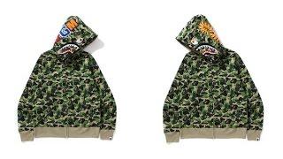 Bape Pickup/Unboxing ABC Camo Shark Full Zip Hoodie Green