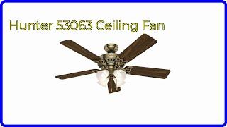 REVIEW (2025): Hunter 53063 Ceiling Fan. ESSENTIAL details.