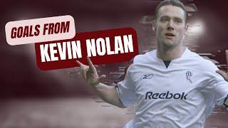 A few career goals from Kevin Nolan