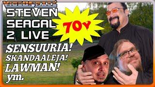 Steven Seagal 70 vuotta: Seagal LIVE 2, vieraana APASSI! [VideoChatti 55]