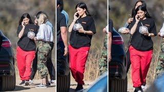 Kylie Jenner SPOTTED For The First Time Since Pregnancy Reveal