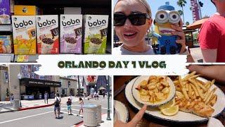 DAY 1 ORLANDO VLOG :-) - WALMART, UNIVERSAL STUDIOS & RED LOBSTER