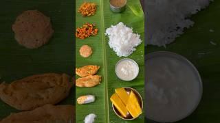 Saturday special pure veg thali |andhra meals|south Indian meals|lunch#shorts