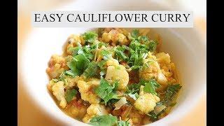 Vegan Cauliflower Curry | Instant Pot Recipes | Indian low calorie recipe | Cauliflower