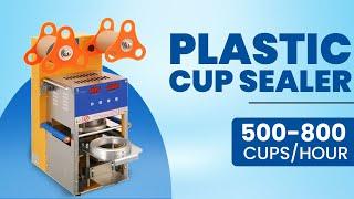 Plastic Cup Sealer Machine | Efficient Sealing for Food and Beverage Packaging