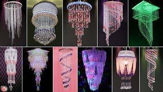 20 Home Special...  Pearls Chandelier Craft Ideas !!! DIY Wall Hanging Room Decor