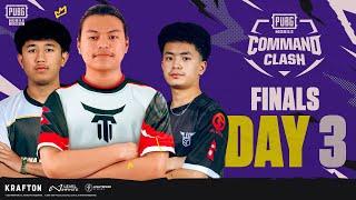 PUBG MOBILE COMMAND CLASH | FINALS DAY 3 | Kasle Maarla Baji ?