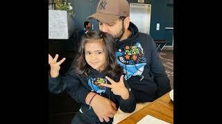 Rohit Sharma Daughter Samira Sharma Status#ytshorts #status