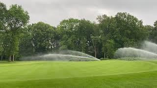 Golf Green Moisture management