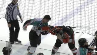 AIHL Fight - Gibbs-Sjodin (MM) v Kevin Harvey (SID)