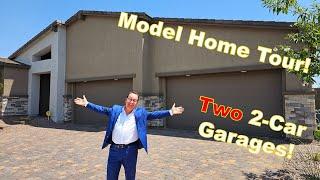 Model Home tour - Lennar Homes - 4 car garage - Next Gen Suite