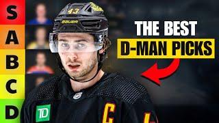 Top 20 Fantasy Hockey Defenseman Rankings & Tiers