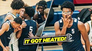 Bryce James Put On A SHOW vs NBA Academy! | Things Got HEATED!