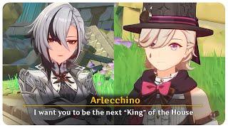 Arlecchino Makes Lyney the Next King of the House | Genshin Impact