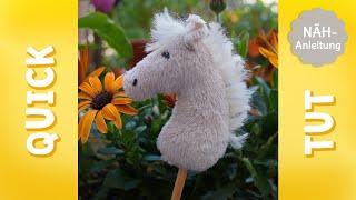 QuickTut – Mini Hobby Horse nähen (mit Freebook TINY für NewsletterabonnentInnen)