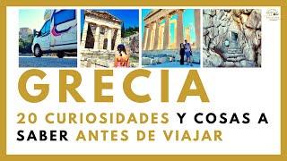 ⭐ 20 Curiosidades y cosas a saber antes de viajar a Grecia ⭐