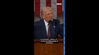 President Trump reiterates his desire to obtain Greenland