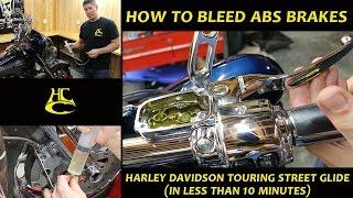 How to Bleed ABS Brakes on a Harley Davidson Touring Street Glide