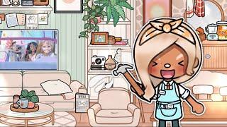 Building & Decorating THE BIG FAMILY HOME | *with voice* | Toca Boca Life World | Part 1