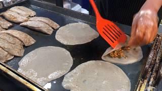 단양 구경시장ㅣ마늘 메밀전병ㅣgarlic Buckwheat Crepe(Memil-jeonbyeong)ㅣKorea, Danyang, market, street food