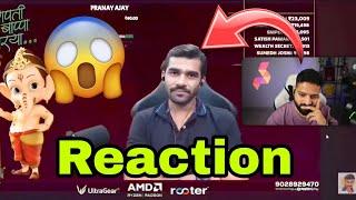 Rakazone Gaming Reaction On ShreemaN Legend video