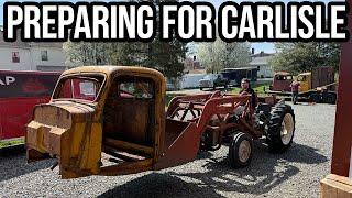 Hot Rod Test Drives & Trying To Prepare Two Trailers For Spring Carisle