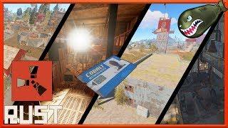 Rust | Where to Get Red Key Cards, All Blue Monument Puzzle Locations (Rust Tutorials)