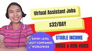 Virtual Assistant (Homebased Jobs) Earn $32 a day | Sincerely Cath