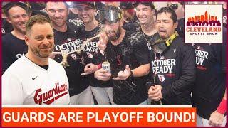 The Cleveland Guardians - the BEST STORY IN BASEBALL - just CLINCHED A PLAYOFF SPOT with a walk-off